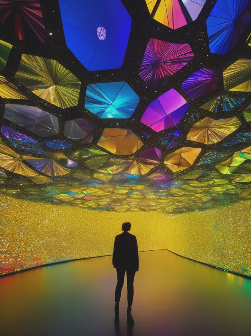 05020-960182797-a photo of a geodesic dome inside of an empty modern art gallery, silk panels, installation by Olafur Eliasson, in the style of.png